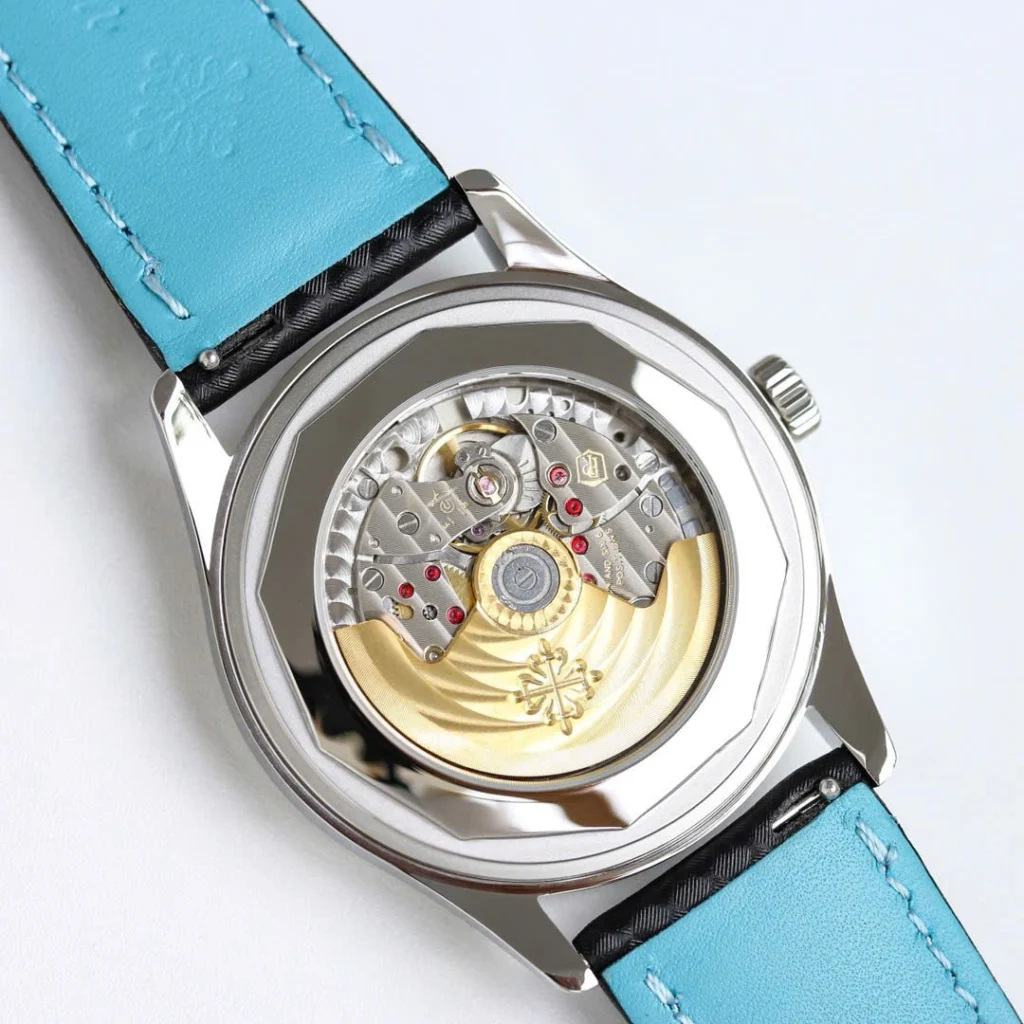 Super Clone Patek Philippe Calatrava 6007A Steel 40mm Black Tiffany Dial — view 9