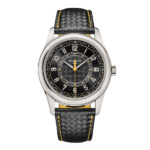 Super Clone Patek Philippe Calatrava 6007A Steel 40mm Ebony Black Dial