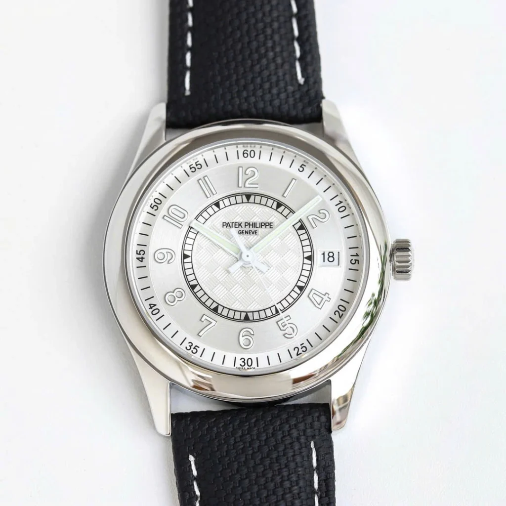 Super Clone Patek Philippe Calatrava 6007A Steel 40mm White Dial