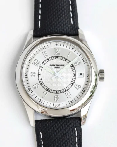 Super Clone Patek Philippe Calatrava 6007A Steel 40mm White Dial – Swiss SuperClone
