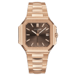 Super Clone Patek Philippe Cubitus 5821/1AR-001 45mm Chocolate Dial Rose Gold