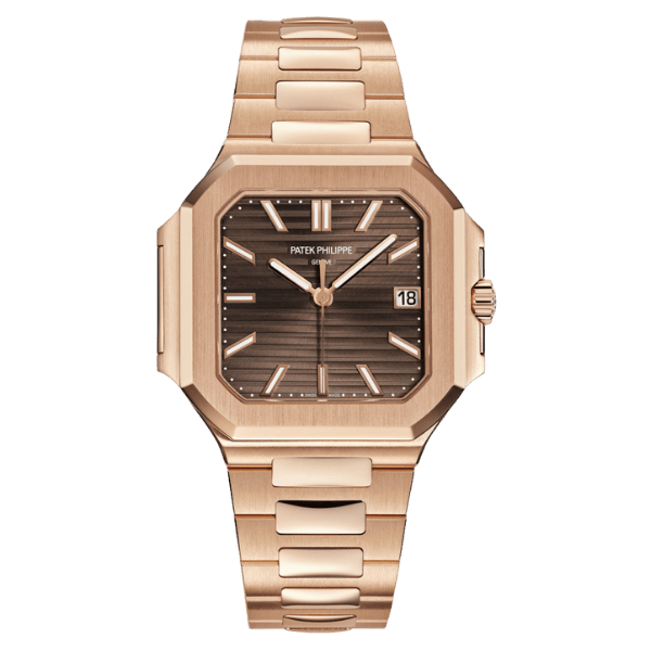 Super Clone Patek Philippe Cubitus 5821/1AR-001 45mm Chocolate Dial Rose Gold