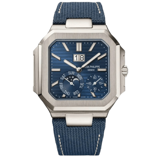 Super Clone Patek Philippe Cubitus 5822P-001 Platinum Instantaneous Grand Date Day Moon Phases