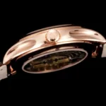 Super Clone Patek Philippe Steel — on leather display