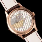 Super Clone Patek Philippe Steel — movement / caseback view