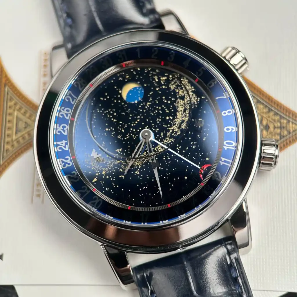 Super Clone Patek Philippe Steel — dial close-up