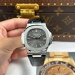 Super Clone Patek Philippe Nautilus 5711 WG Gray – — dial close-up