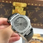 Super Clone Patek Philippe Nautilus 5711 WG Gray – — case and bezel