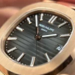 Super Clone Patek Philippe Nautilus 5711R-001 Gray Dial — case and bezel