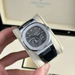Super Clone Patek Philippe Nautilus 5712/1A – 001 Grey Dial V3 — case and bezel
