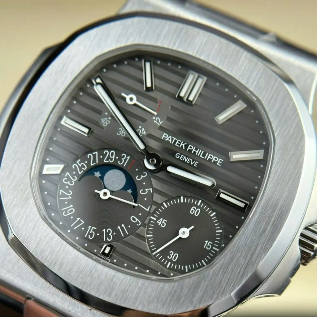 Super Clone Patek Philippe Nautilus 5712/1A – 001 Grey Dial V3 — clasp and links