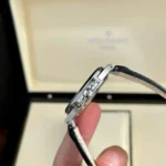 Super Clone Patek Philippe Nautilus 5712/1A – 001 Blue Dial V3 — on leather display