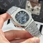 Super Clone Patek Philippe Nautilus 5712/1A – 001 Steels Blue Dial V3- – — dial close-up