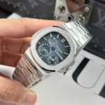 Super Clone Patek Philippe Nautilus 5712/1A – 001 Steels Blue Dial V3- – — bracelet detail
