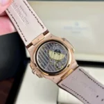 Super Clone Patek Philippe Nautilus 5712/1R – 001 Grey Dial V3 — movement / caseback view