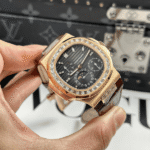 Super Clone Patek Philippe Nautilus 40mm Steel Bracelet Steel — dial close-up