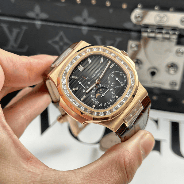 Super Clone Patek Philippe Nautilus 40mm Steel Bracelet Steel — dial close-up