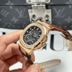 Super Clone Patek Philippe Nautilus 40mm Steel Bracelet Steel — side profile