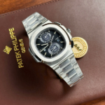 Super Clone Patek Philippe Nautilus 40mm Steel Bracelet Steel — case and bezel