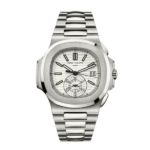 Super Clone Patek Philippe Nautilus Chronograph 5980/1A-019 40.5mm White Dial