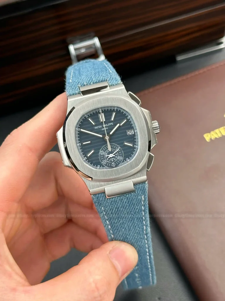 Super Clone Patek Philippe Nautilus 40mm Steel Bracelet Steel — case and bezel