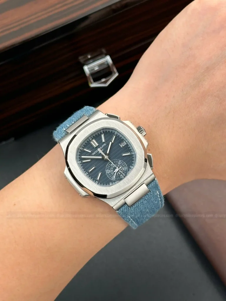 Super Clone Patek Philippe Nautilus 40mm Steel Bracelet Steel — clasp and links
