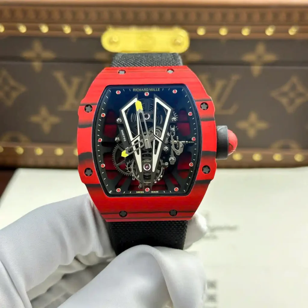 Super Clone Richard Mille Steel — case and bezel