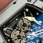 Super Clone Richard Mille RM 35-01 RICHARD MILLE Rafa White Cacbon NTPT 42mm — clasp and links