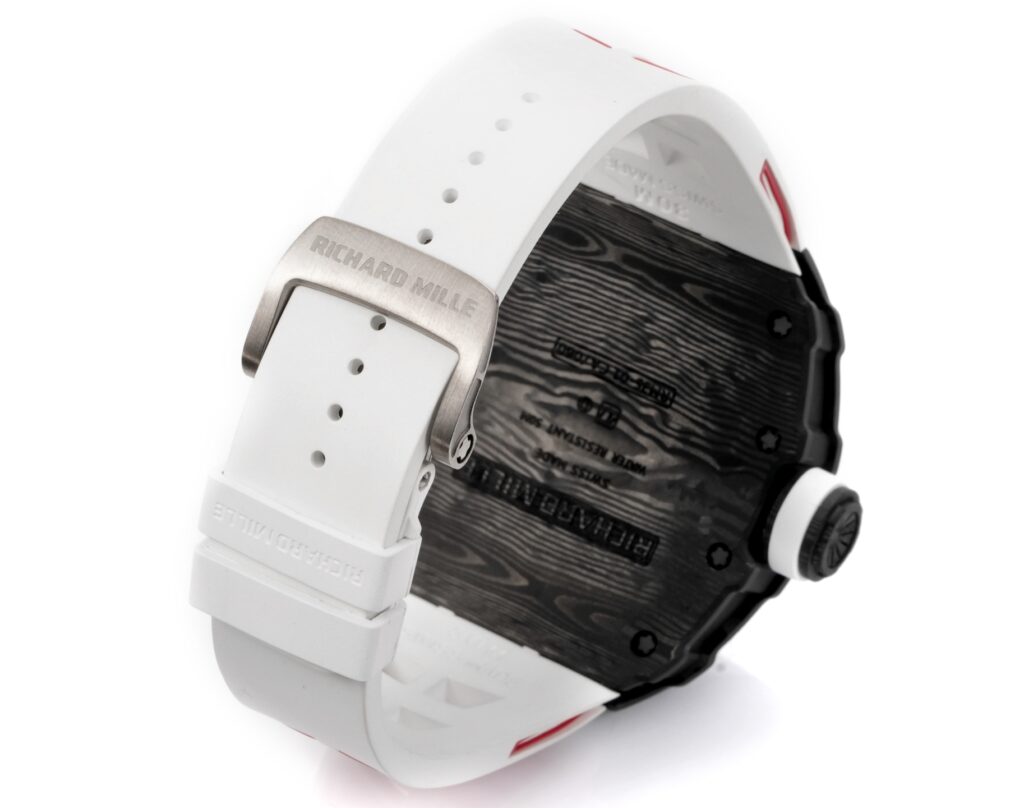 Super Clone Richard Mille RM 35-01 Rafael Nadal Carbon Fiber Velcro Strap — view 9