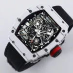 Super Clone Richard Mille RM 35-01 Richard Mille Rafa Cacbon NTPT Black Strap 42mm — case and bezel
