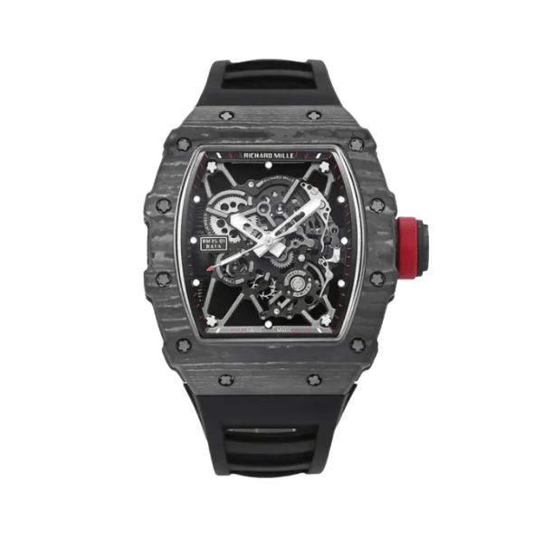 Super Clone Richard Mille RM 35-01 Richard Mille Rafa Cacbon NTPT Full Black 42mm