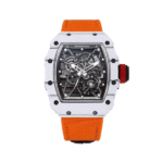 Super Clone Richard Mille RM 35-01 Richard Mille Rafa Cacbon NTPT Orange Strap 42mm