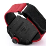 Super Clone Richard Mille RM 35-01 Richard Mille Rafa Cacbon NTPT White Strap 42mm — clasp and links