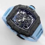 Super Clone Richard Mille RM 35-02 Richard Mille Rafael Nadal Blue 44mm — case and bezel