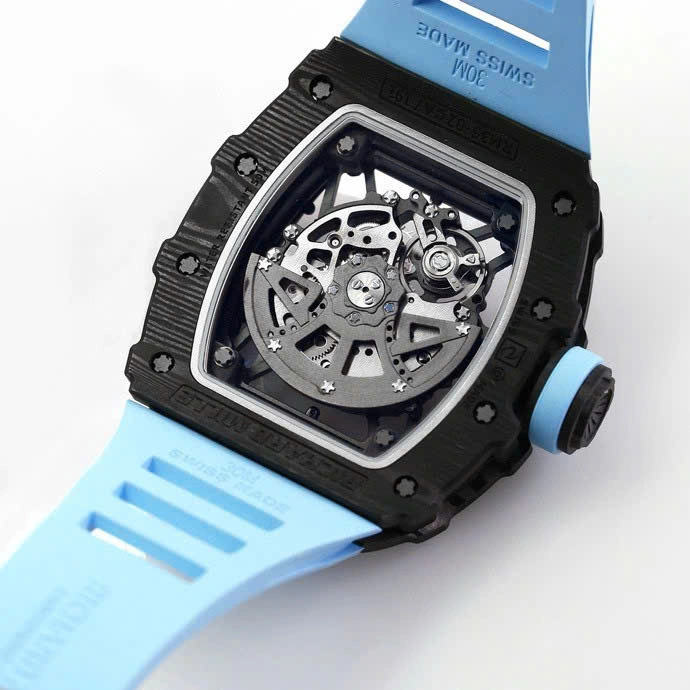 Super Clone Richard Mille RM 35-02 Richard Mille Rafael Nadal Blue 44mm — view 9
