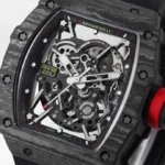 Super Clone Richard Mille RM 35-02 Richard Mille Rafael Nadal NTPT Carbon Full Black — view 10