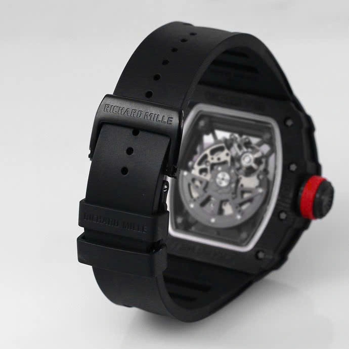 Super Clone Richard Mille RM 35-02 Richard Mille Rafael Nadal NTPT Carbon Full Black — side profile