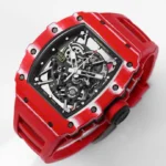 Super Clone Richard Mille RM 35-02 Richard Mille Rafael Nadal Red Carbon — view 10