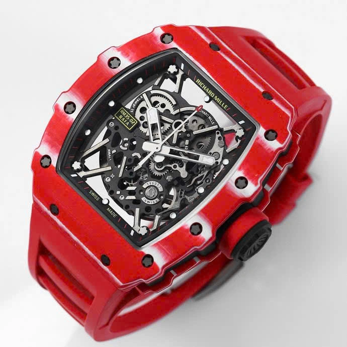 Super Clone Richard Mille RM 35-02 Richard Mille Rafael Nadal Red Carbon — view 10