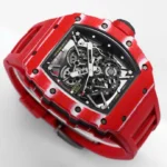 Super Clone Richard Mille RM 35-02 Richard Mille Rafael Nadal Red Carbon — case and bezel