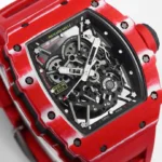 Super Clone Richard Mille RM 35-02 Richard Mille Rafael Nadal Red Carbon — bracelet detail