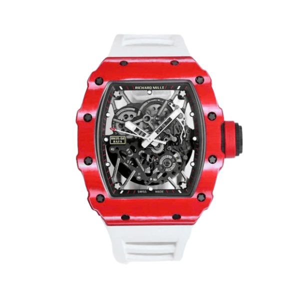 Super Clone Richard Mille RM 35-02 Richard Mille Rafael Nadal Red White Strap Carbon