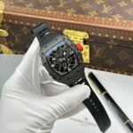 Super Clone Richard Mille RM 35-03 Richard Mille Rafael Nadal Carbon TPT 43mm – — dial close-up