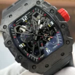 Super Clone Richard Mille RM 35-03 Richard Mille Rafael Nadal Carbon TPT 43mm – — clasp and links