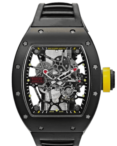 Super Clone Richard Mille RM 35 Richard Mille Americas Toro 42mm Black Ceramic –