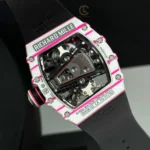 Super Clone Richard Mille RM 38-02 Richard Mille Bubba Watson Tourbillon Manual Winding 42mm — side profile