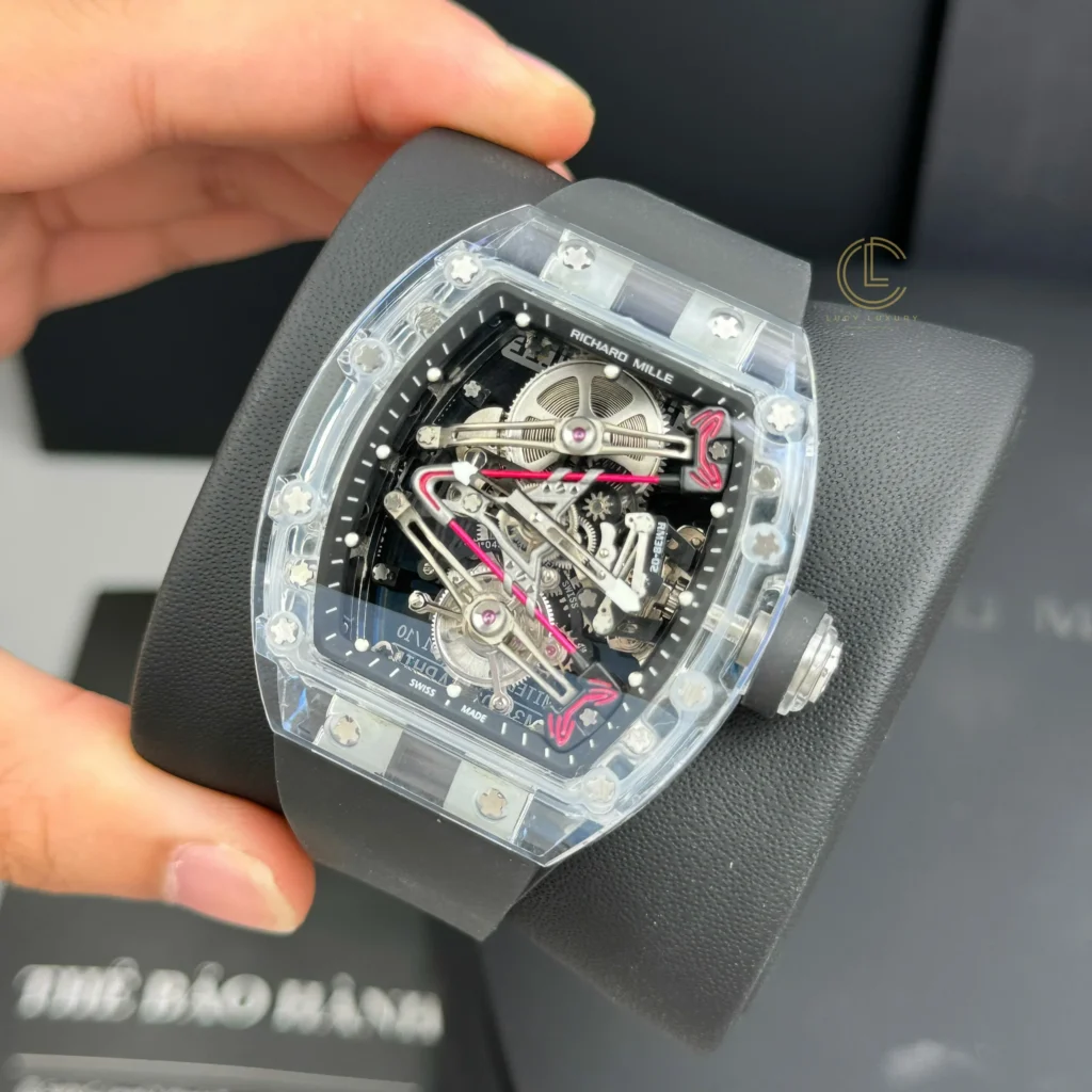 Super Clone Richard Mille 42mm Steel — case and bezel