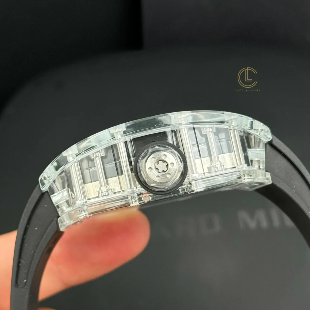 Super Clone Richard Mille 42mm Steel — clasp and links