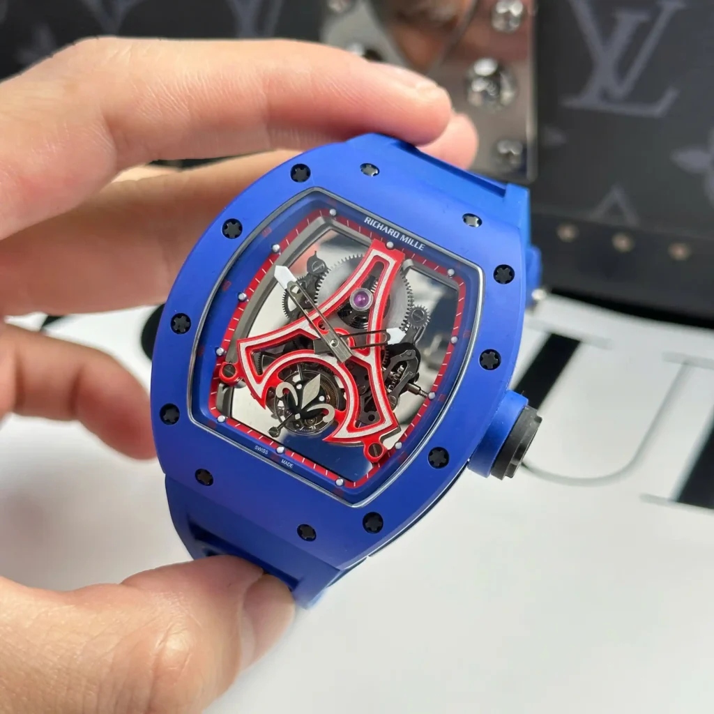 Super Clone Richard Mille Steel — case and bezel