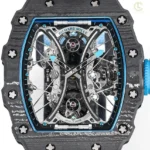 Super Clone Richard Mille RM 53-01 Richard Mille Pablo Mac Donough 42mm Carbon — clasp and links
